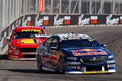 Newcastle Supercars: Van Gisbergen beats McLaughlin with last-lap pass