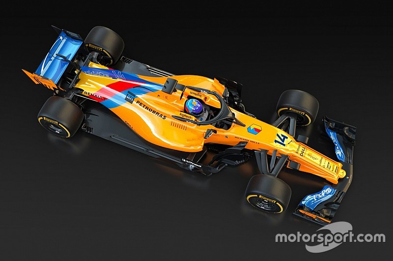 McLaren unveils special livery for Alonso's F1 farewell