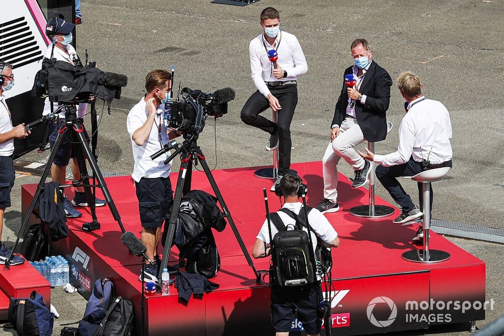 The Sky Sports F1 coverage team