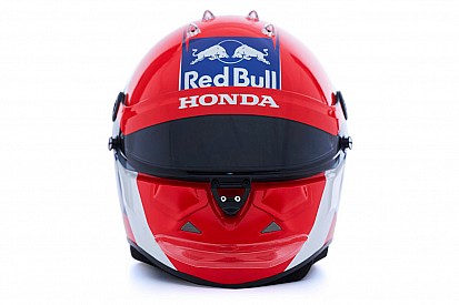 GALERÍA: Los cascos de Kvyat y Albon que utilizarán en Toro Rosso