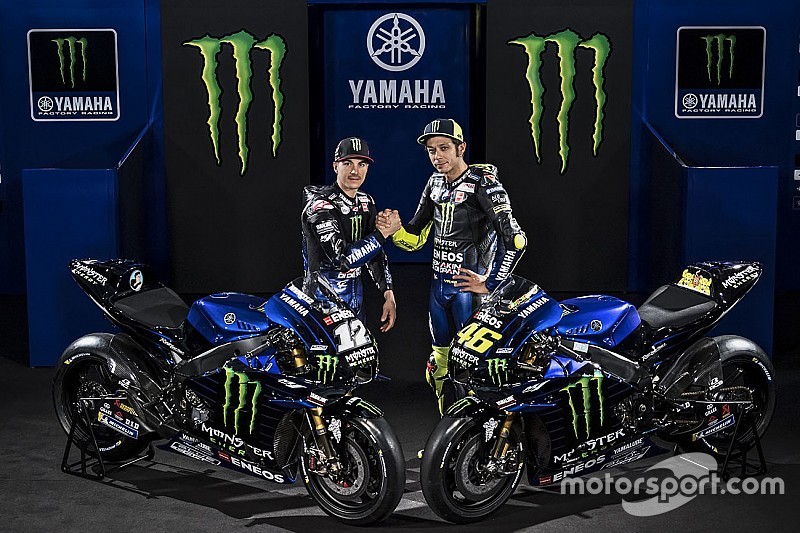 Yamaha enthüllt neue M1 von Valentino Rossi und Maverick Vinales