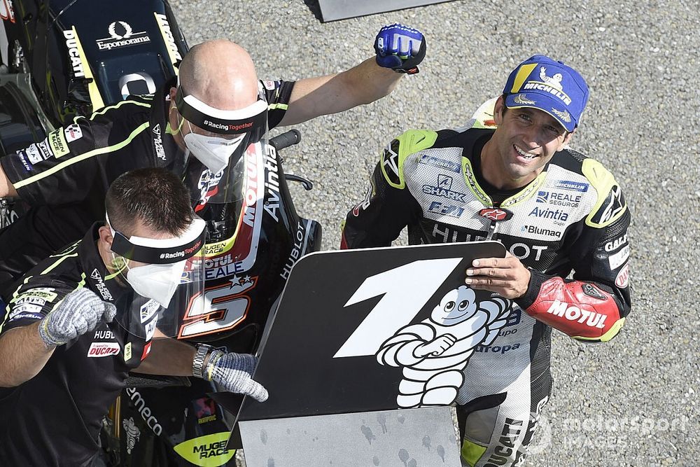 Ganador de la pole Johann Zarco, Avintia Racing
