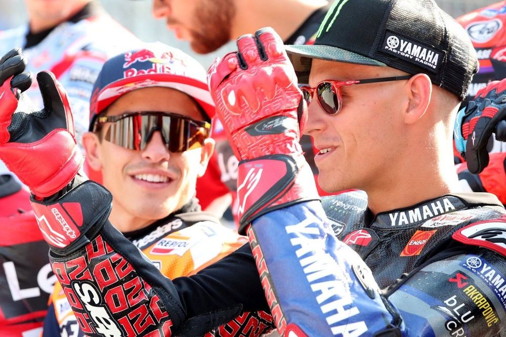 Fabio Quartararo, Yamaha Factory Racing, Marc M&aacute;rquez, Repsol Honda Team