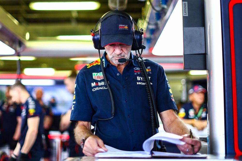 Adrian Newey, jefe t&eacute;cnico de Red Bull Racing