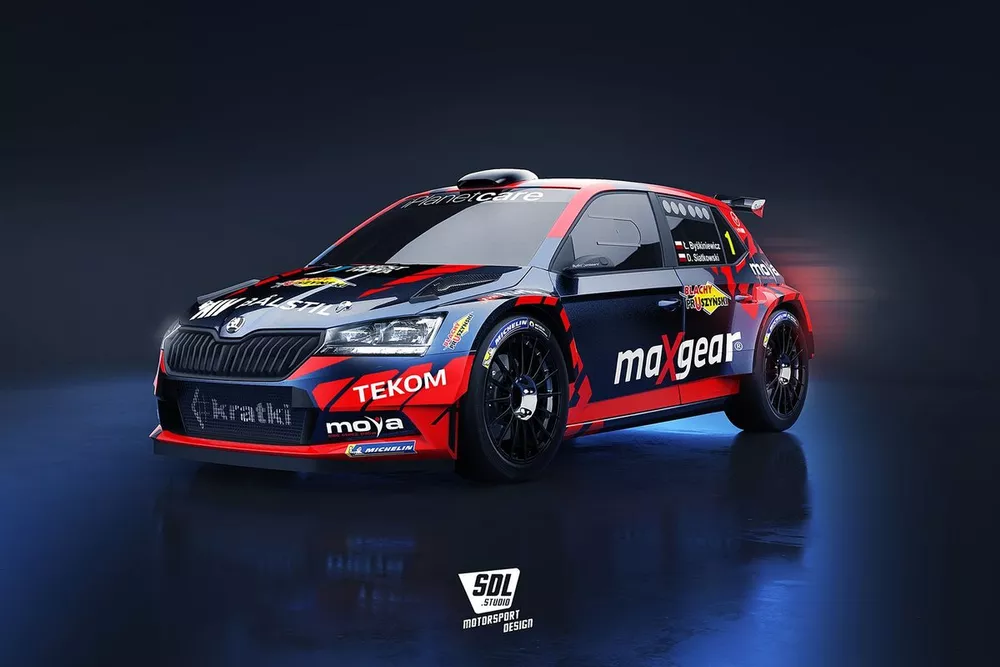 Łukasz Byśkiniewicz, Daniel Siatkowski, Skoda Fabia Rally2 evo