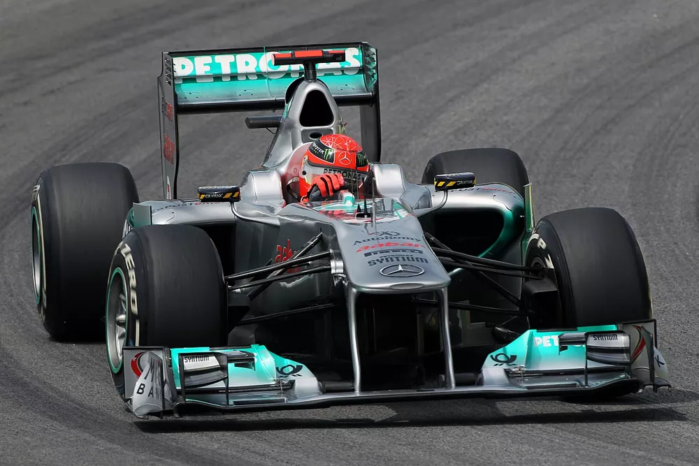 Michael Schumacher, Mercedes, W02