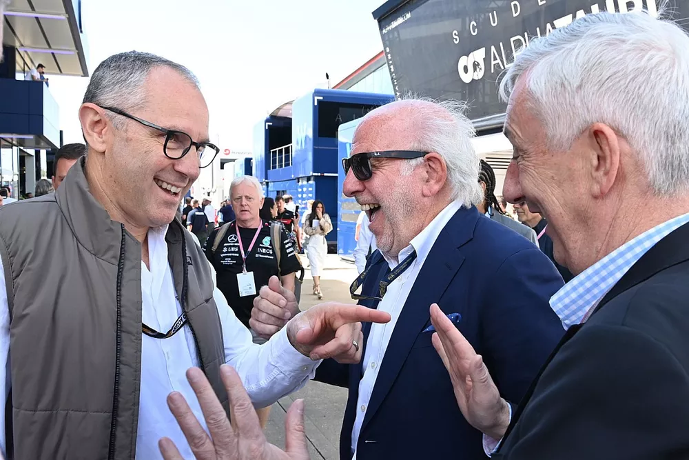David Richards, Stefano Domenicali, CEO, Formula 1