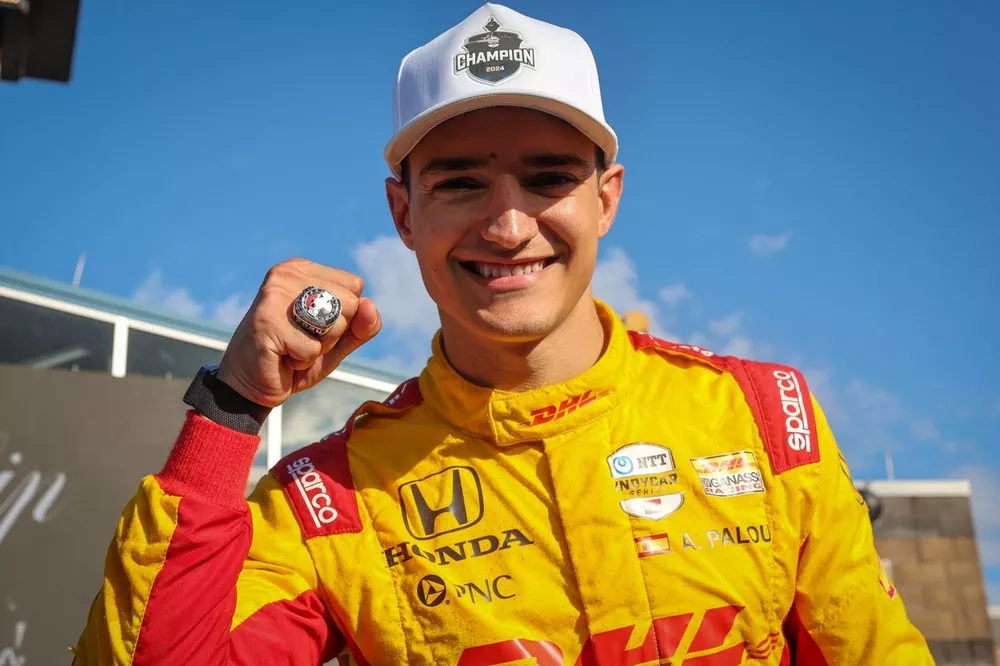 Champion Alex Palou, Chip Ganassi Racing Honda