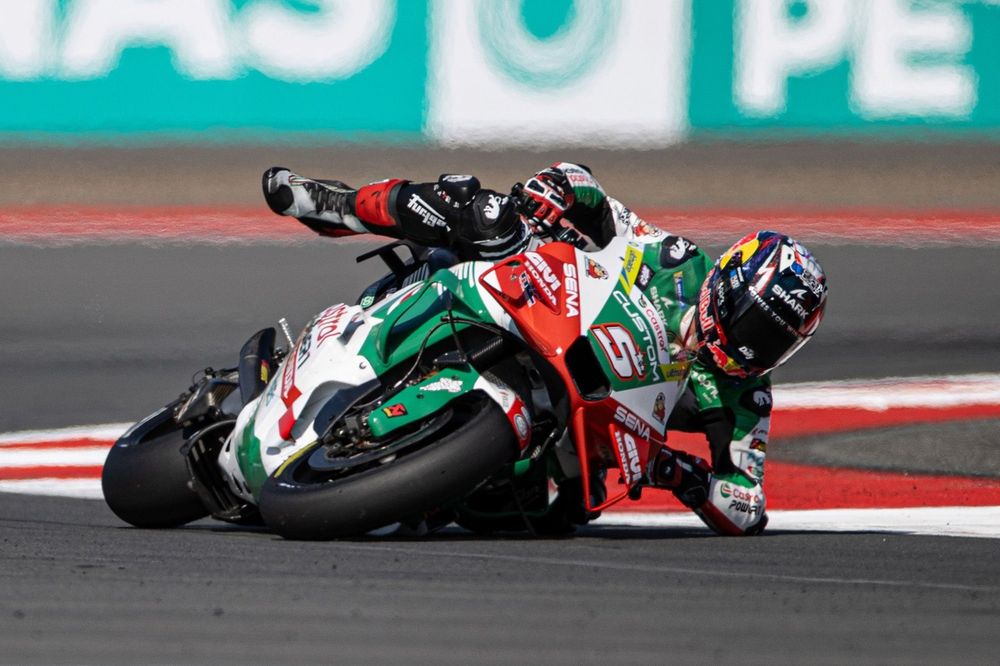 Chute de Johann Zarco, Team LCR Honda 