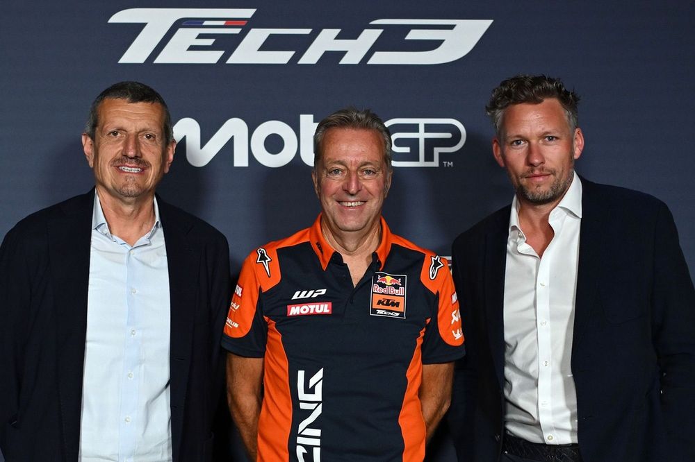 Guenther Steiner, Hervé Poncharal, Richard Coleman, Red Bull KTM Tech3