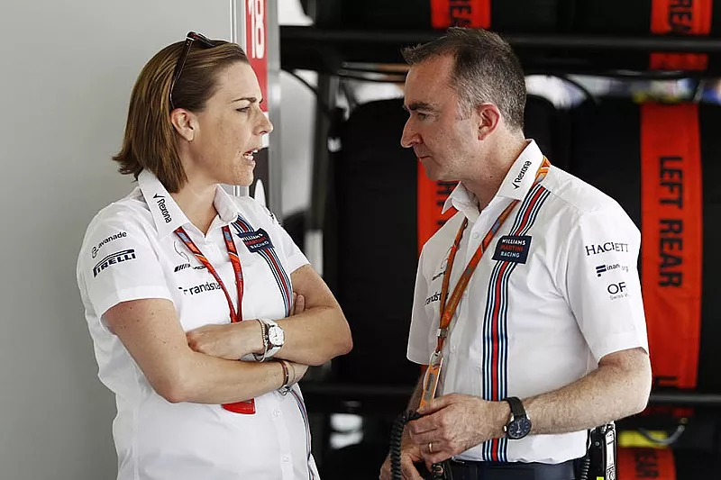 Claire Williams, Stellvertretende Teamchefin, Williams; Paddy Lowe, Williams Formula 1