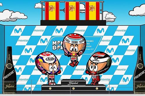 V&iacute;deo: el GP de Arag&oacute;n 2017 de MotoGP por los geniales MiniBikers 