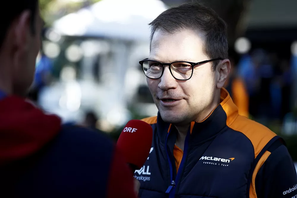 Andreas Seidl, team principal, McLaren 