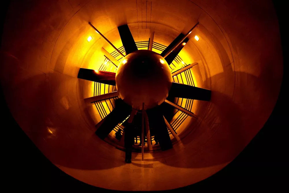 El t&uacute;nel de viento de Red Bull