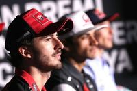 Con Márquez o Martín, Bagnaia no quiere perder "la armonía" de Ducati