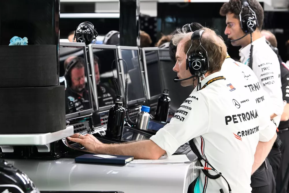 Marcus Dudley, ingeniero de carrera de Mercedes-AMG F1 Team