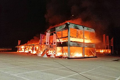 Un incendie met en doute le début du championnat MotoE