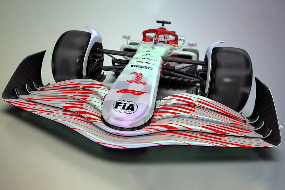 F1-model voor 2022