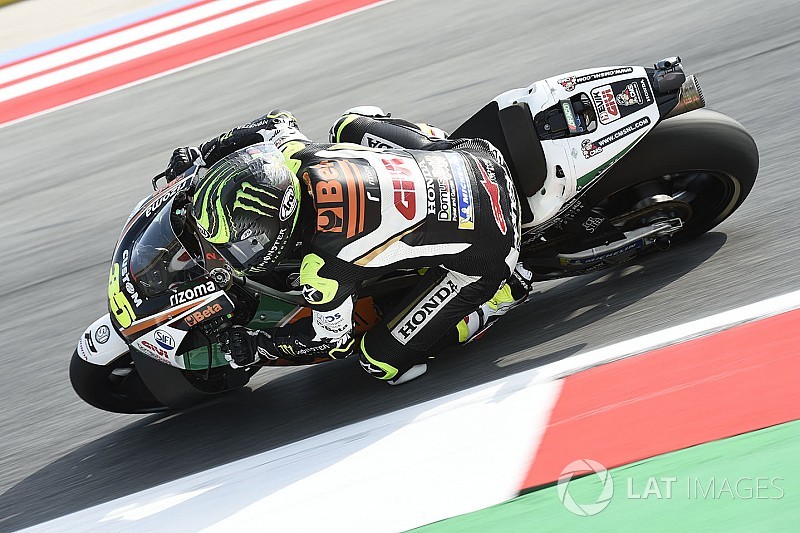 En 2e ligne malgré une chute, Crutchlow vise le top 5 en course