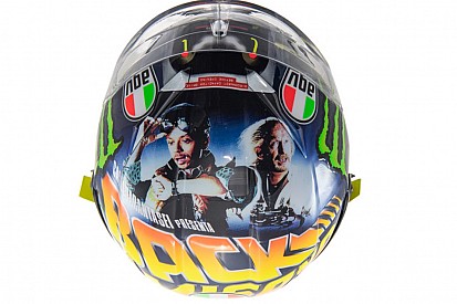 GALERI: Helm anyar Rossi untuk balapan Misano