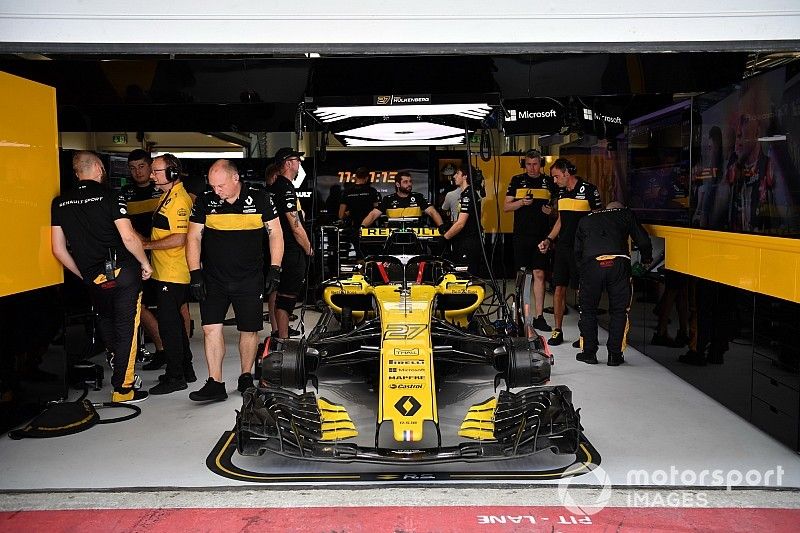 Car of Nico Hulkenberg, Renault Sport F1 Team R.S. 18