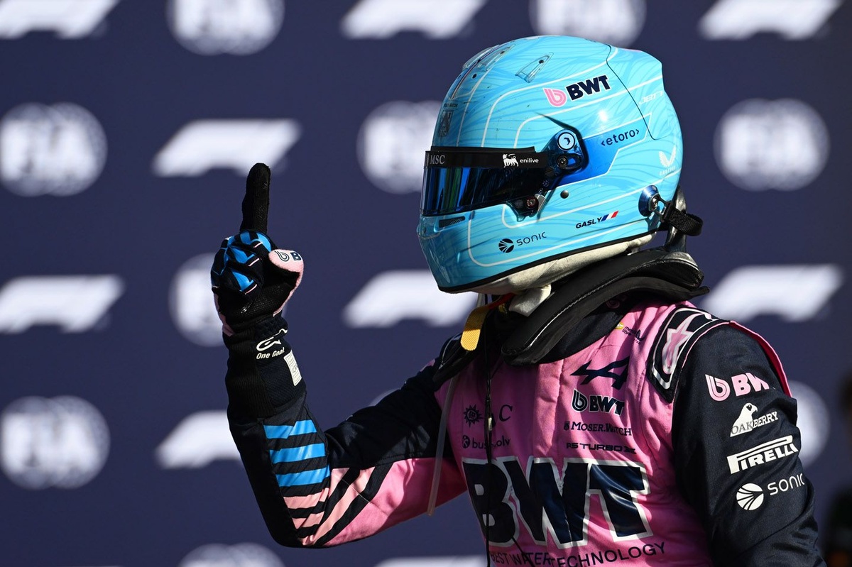 Le grand bonheur de Gasly en pole : "Ça fait neuf ans que j'essaie !"