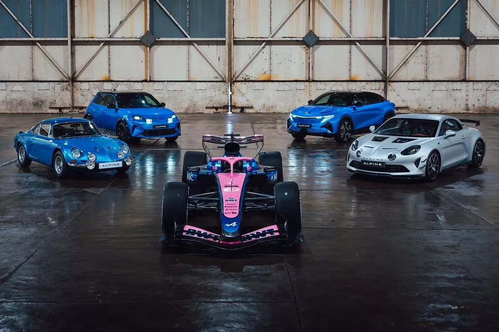 Decoración de Alpine para la F1 2026 