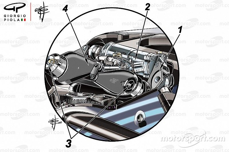 Amortiguador del Mercedes W09