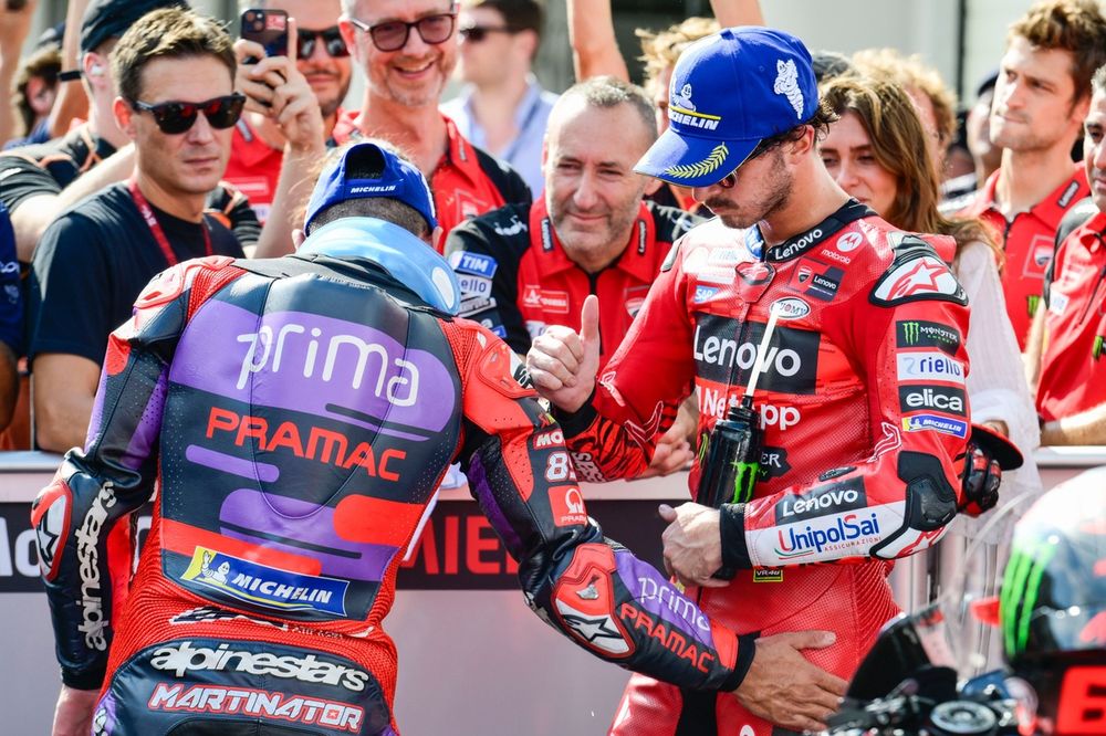 Francesco Bagnaia, Ducati Team, Jorge Martín, Pramac Racing