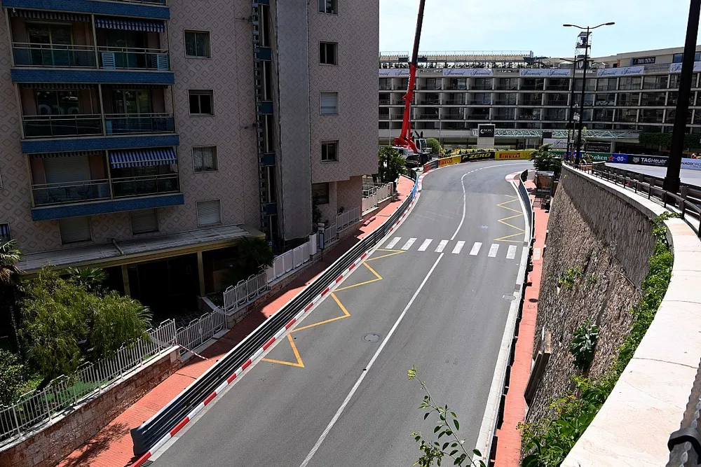 A view of the track