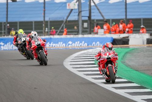 Bagnaia: Cuando perdí el liderato en Silverstone, solo intenté acabar la carrera