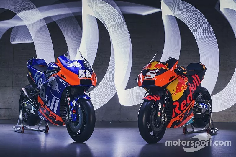 Motos KTM Tech 3 Racing y Red Bull KTM Factory Racing
