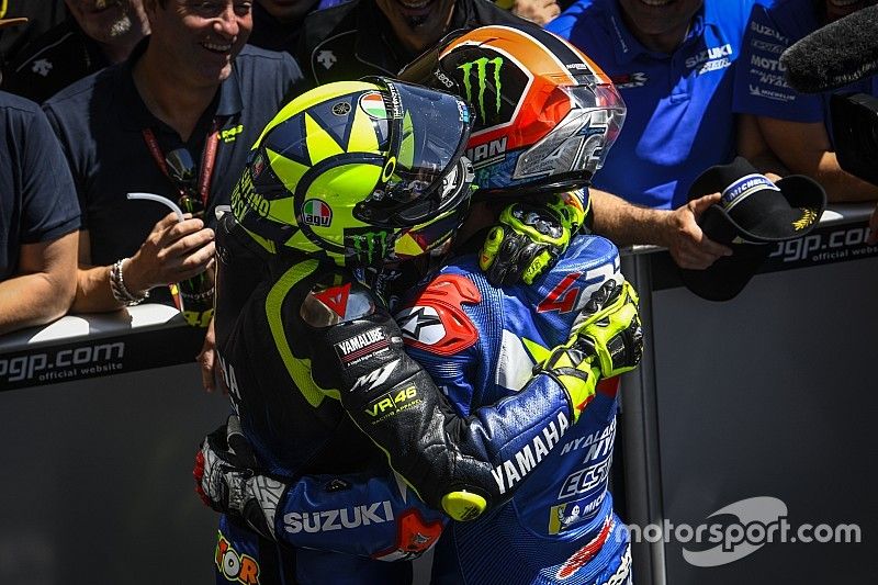Alex Rins, Team Suzuki MotoGP, Valentino Rossi, Yamaha Factory Racing