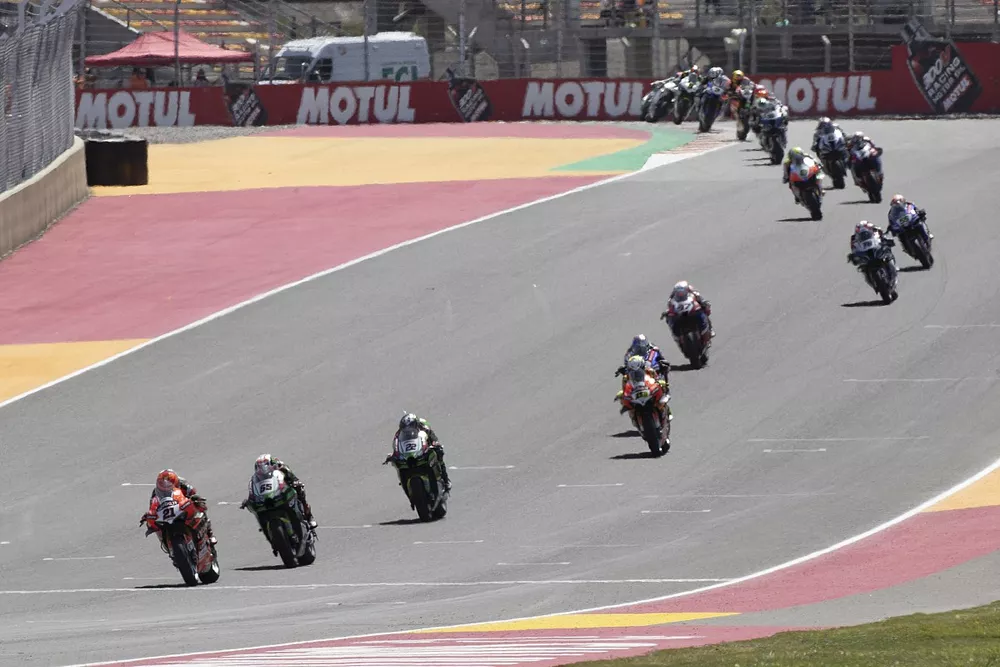 Michael Ruben Rinaldi, Aruba.it Racing Ducati, Jonathan Rea, Kawasaki Racing Team WSBK, Alex Lowes, Kawasaki Racing Team WSBK