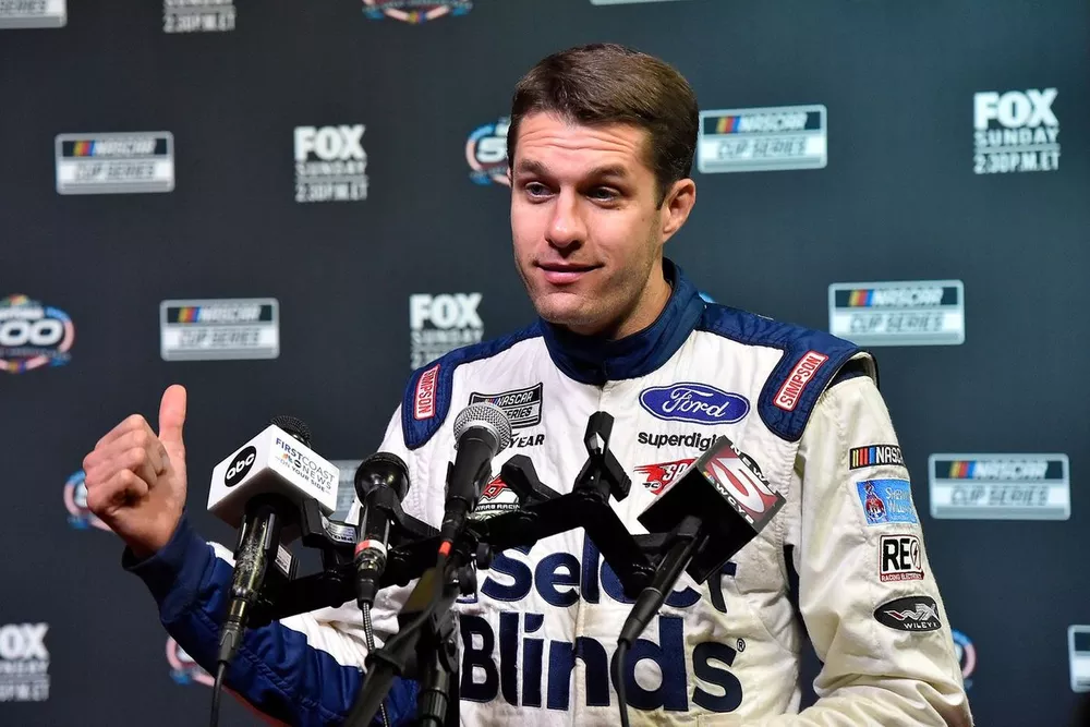 David Ragan, Rick Ware Racing, Ford Mustang Select Blinds