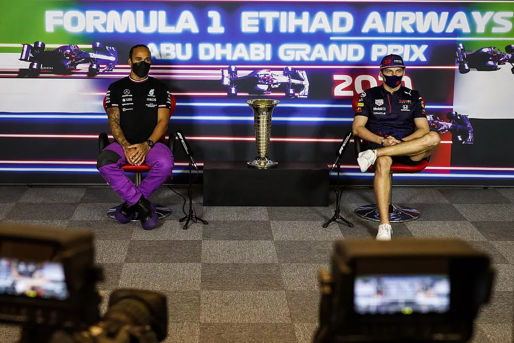 Lewis Hamilton, Mercedes Max Verstappen, Red Bull Racing