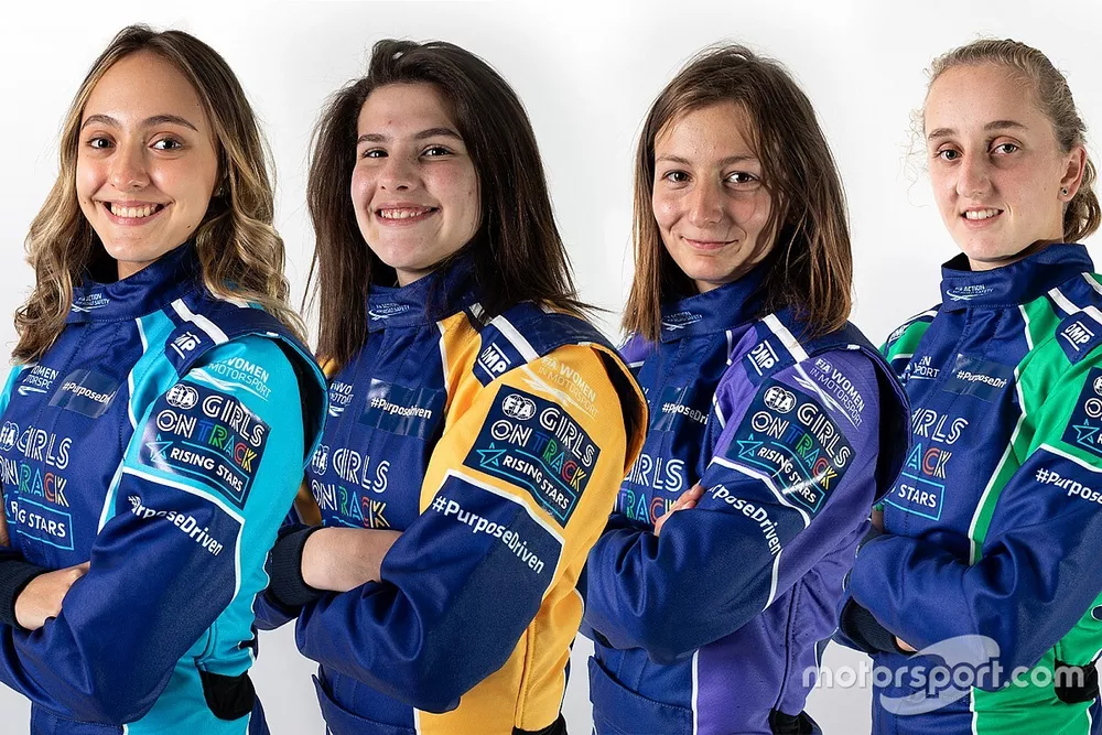Girls on track