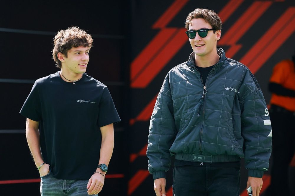 George Russell, Mercedes, Andrea Kimi Antonelli, Mercedes