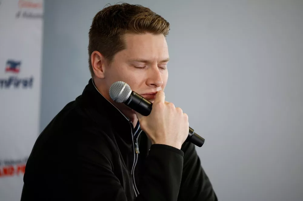 Josef Newgarden, Team Penske Chevrolet press conference