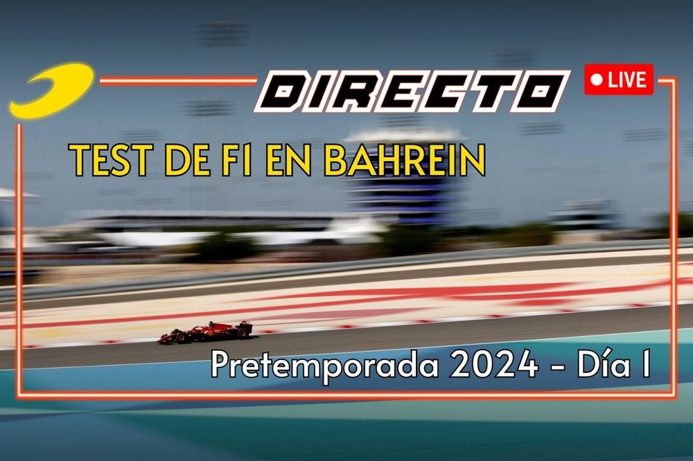 Directo F1 Test Bahrein