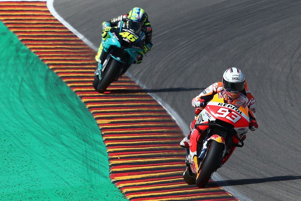 Marc Marquez, Repsol Honda Team, Valentino Rossi, Petronas Yamaha SRT