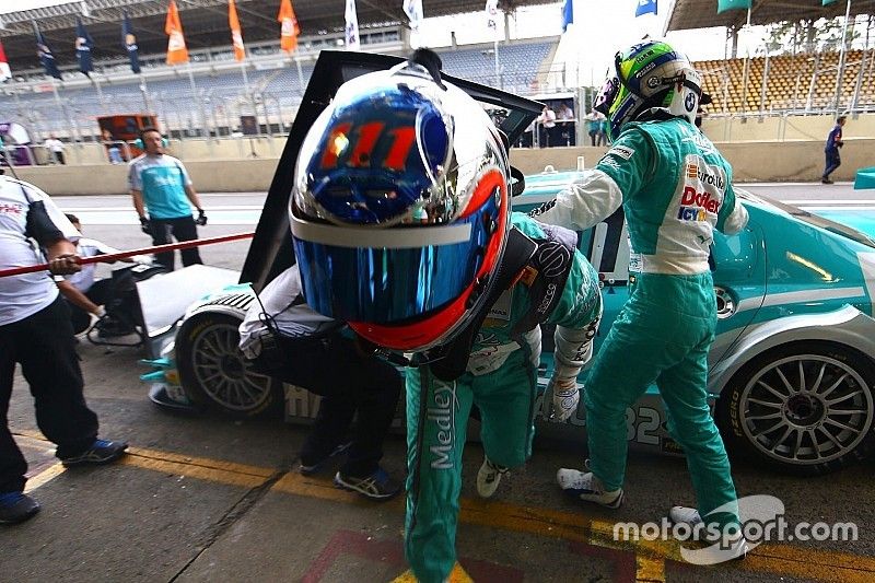 Rubens Barrichello e Augusto Farfus Jr