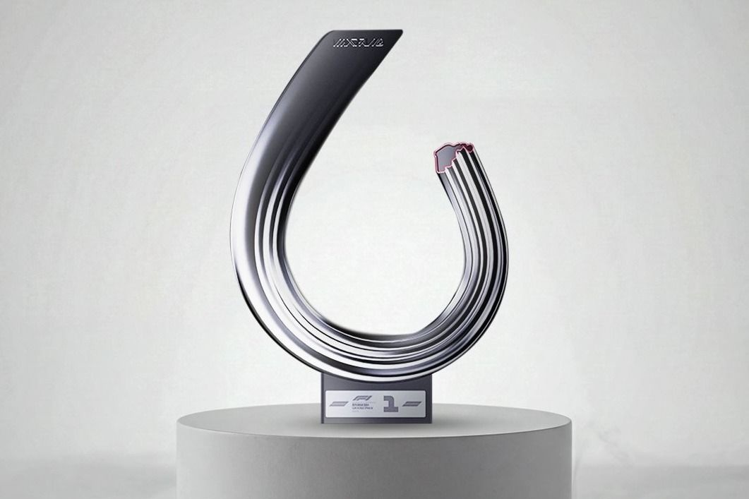 Así es el trofeo para el GP de España de F1 en Madrid, de Pininfarina