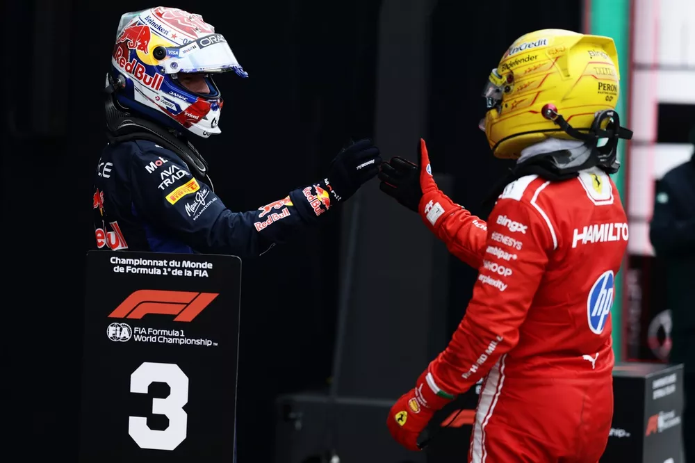 Lewis Hamilton, Ferrari, Max Verstappen, Red Bull Racing