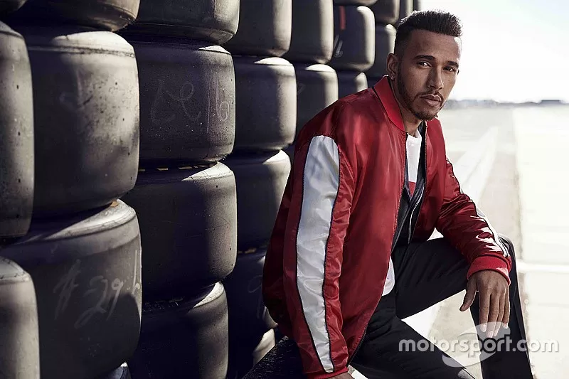 Lewis Hamilton, Tommy Hilfiger fashion photoshoot