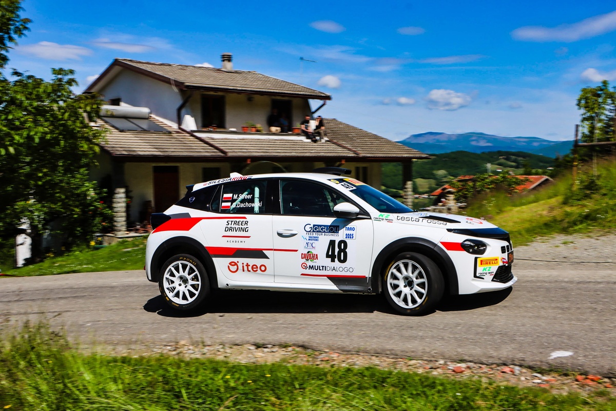 Streer trzeci w Rally4