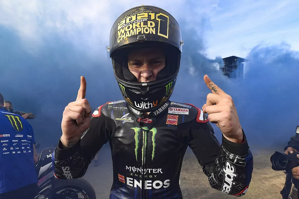Wereldkampioen MotoGP Fabio Quartararo, Yamaha Factory Racing &nbsp;