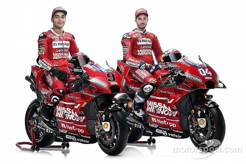 Andrea Dovizioso and Danilo Petrucci, Ducati Team
