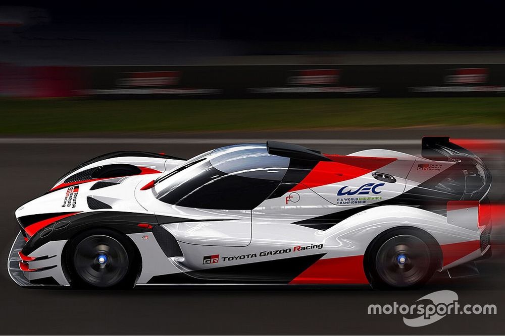 Render del hipercoche de Toyota Gazoo Racing 