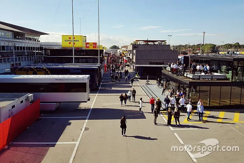 Paddock Barcelona